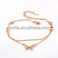 Charming butterfly pendant ankle hot sale children ankle